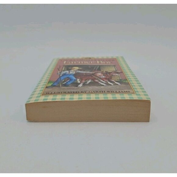 Vintage 1971 Farmer Boy By Laura Ingalls Wilder Softcover - Picture 4 of 8